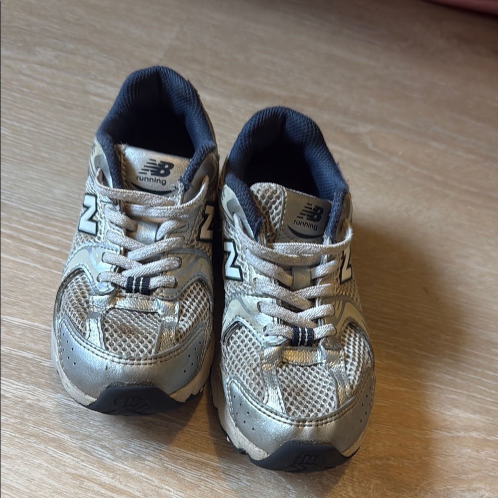 New Balance Kids Sneakers - Silver and Black